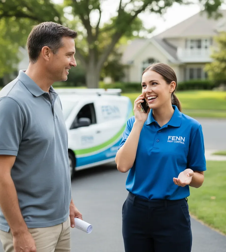 Fenn Pest Control customer support in Roseland